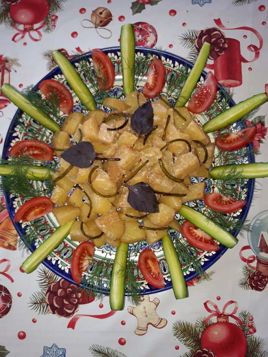 Мягкая картошечка с грибным ароматом, которая удивит гурманов