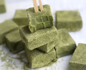 Изысканные матча-трюфели без сахара