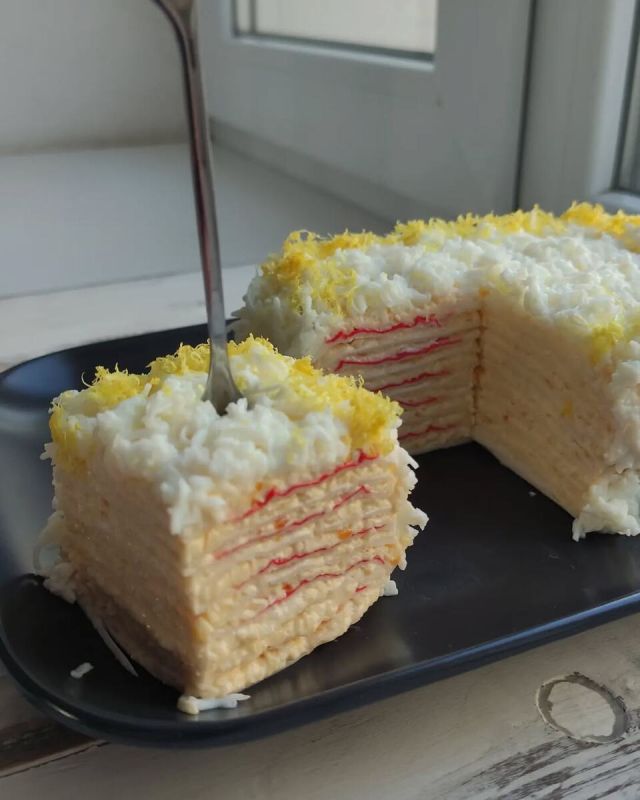 Крабовый торт: ваша новая звездная закуска для любого праздника