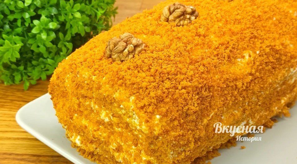 Уникальный медовик за полчаса, который удивит ваших гостей