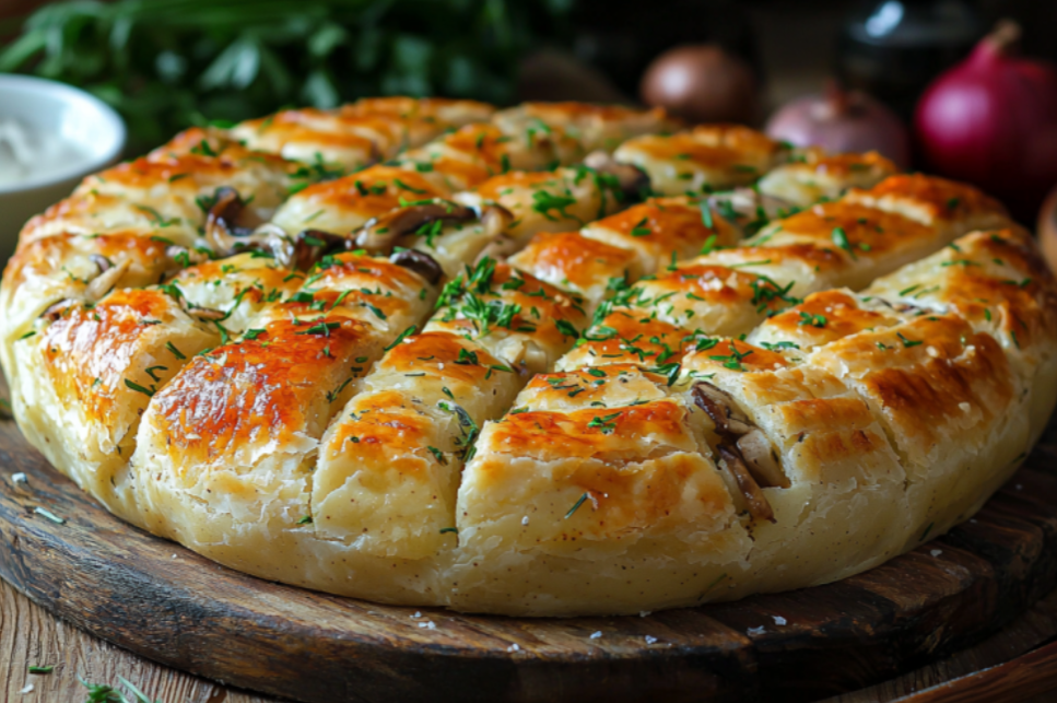 Осетинский пирог с картофелем и грибами: простота и вкус в одном блюде