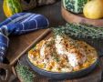 Нежная куриная грудка с пикантным тыквенным соусом