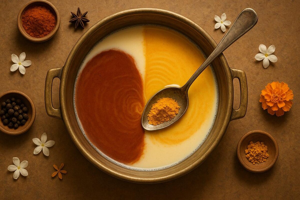 Как куркума поможет проверить натуральность молока