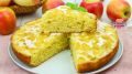 Ароматная постная шарлотка с яблоками: легкий и вкусный рецепт
