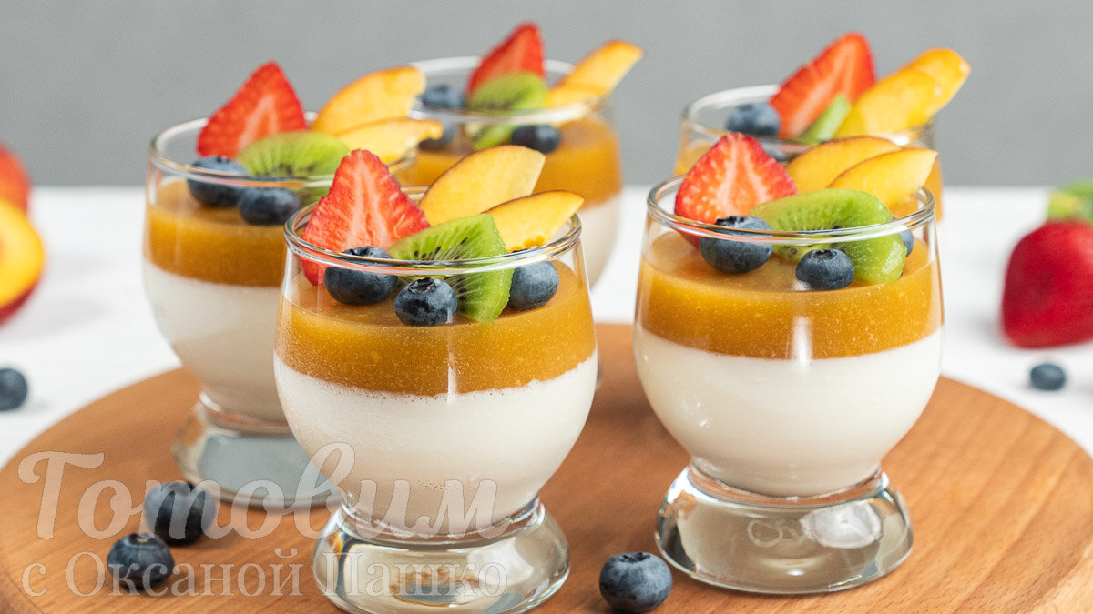 Летний десерт без выпечки с нектаринами, который покорит ваши сердца