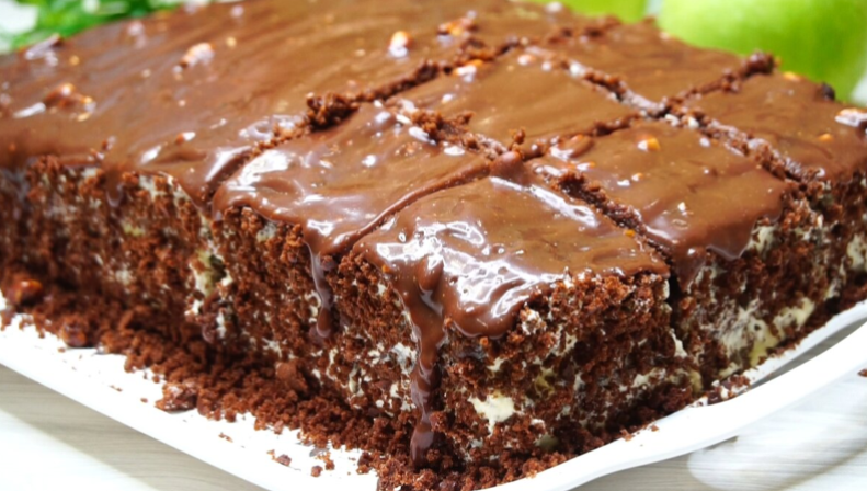 Необычный домашний торт без необходимости пропитки