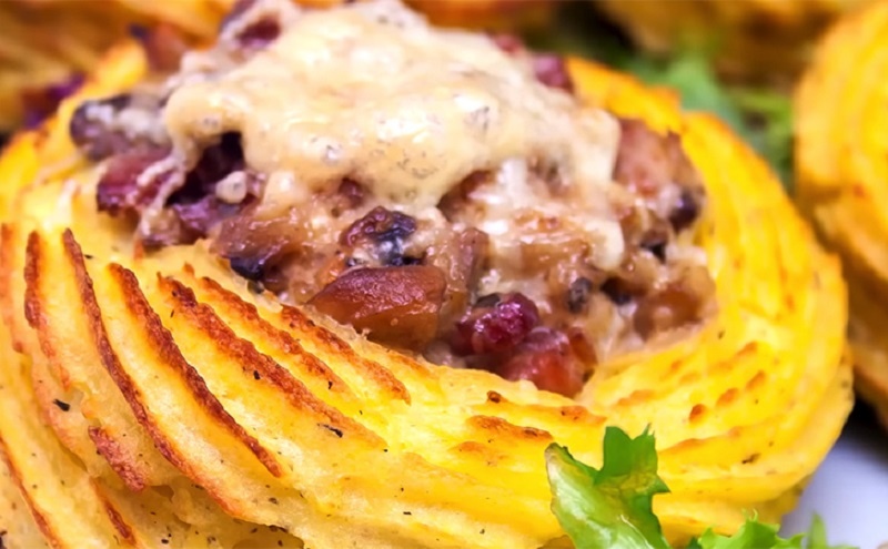 Картофельное пюре с грибами как уютный осенний ужин