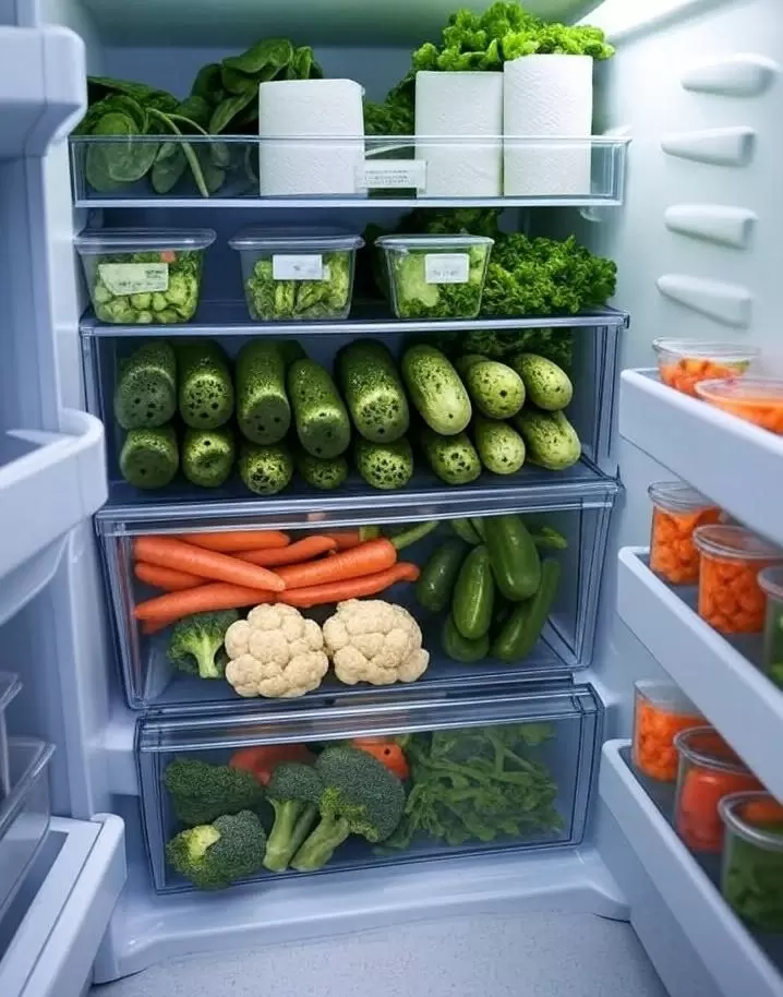 Как сохранить свежесть овощей: три простых и эффективных способа