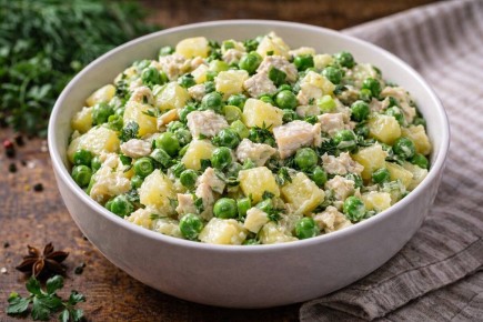 Рыбный салат, который всегда востребован