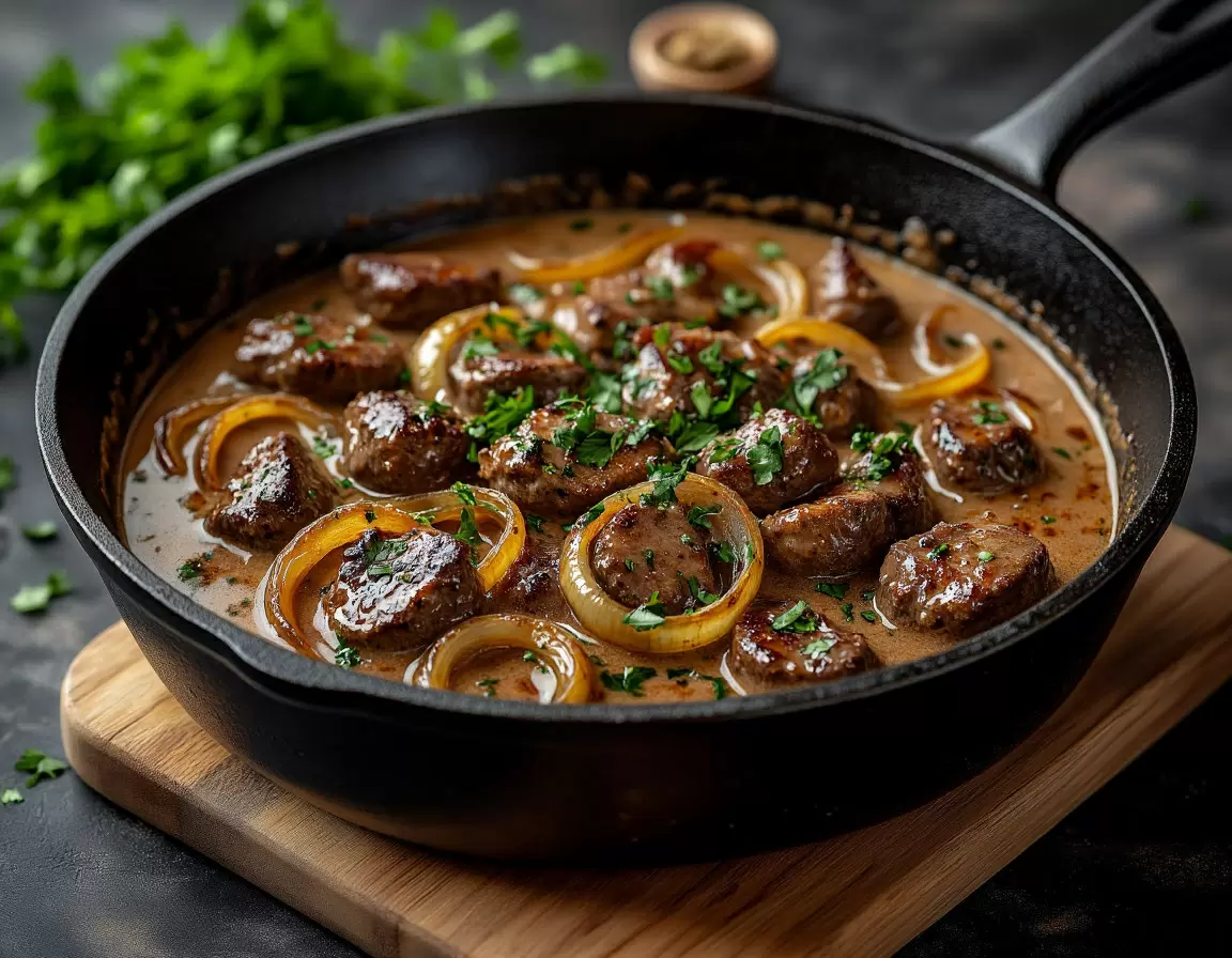 Как подготовить куриную печень в нежном сметанном соусе