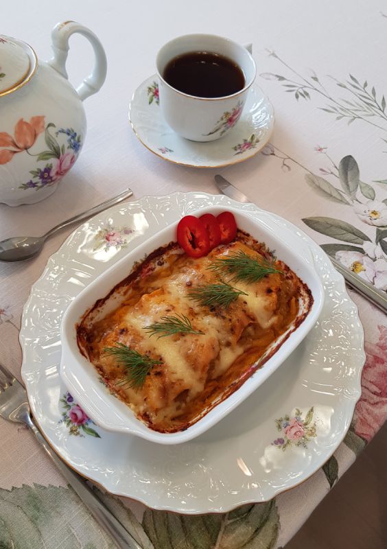 Тыквенные рулетики с мясом: новое лицо осеннего угощения