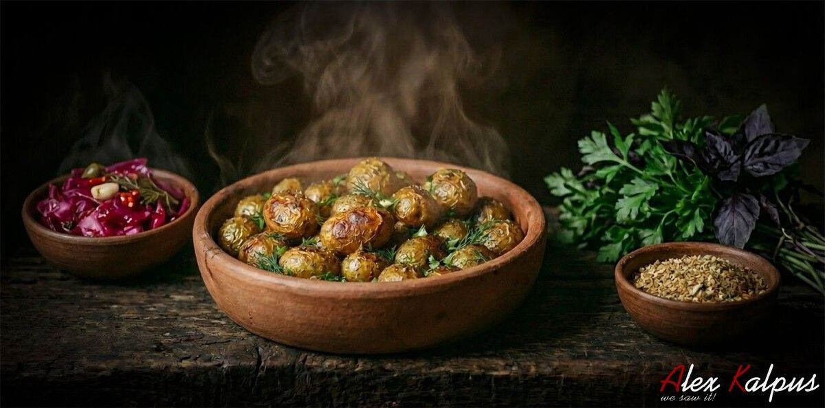 Жареный картофель под звуки Кавказа: откройте для себя сванскую соль