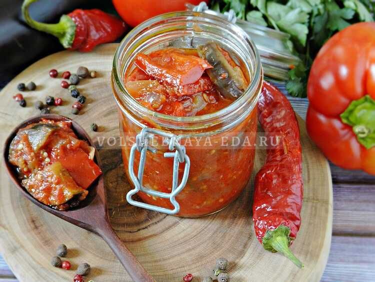 Лечо с баклажанами: как приготовить такой вкусный деликатес на зиму